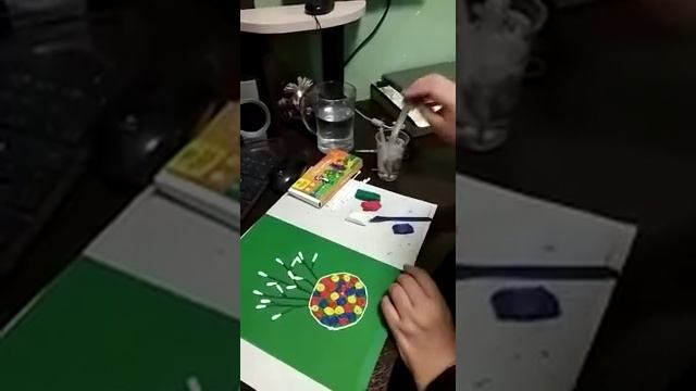 Гололобова С. С. - картина из пластилина "Букет из вербы" смотреть онлайн