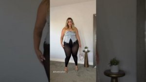 ALYSSA Brown - Beautiful Italian American Model Curvy Model Plus Size