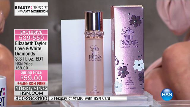 Elizabeth Taylor Love White Diamonds 3.3 fl. oz. EDT смотреть онлайн