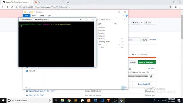 TUTORIAL PEMULA CARA MELAKUKAN GIT CLONE смотреть онлайн