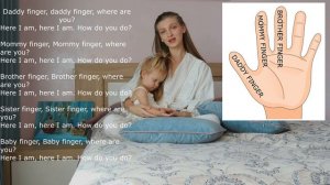 FINGER FAMILY. Простой массаж для ребенка перед сном. Полезный ритуал для легкого укладывания.