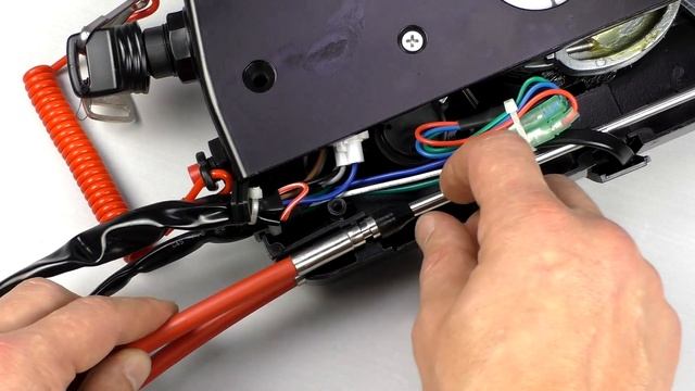 Дистанционное управление с гидроподъемом, толкает газ, (аналог Suzuki DF9.9B-250, PBD) смотреть онлайн