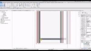 Построение здания: вырезание геометрии стен в Revit