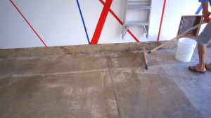 Poor Man's DIY: Painting the Garage Floor