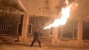 Огнемёт для огненного шоу. Фаер шоу