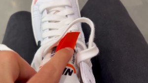 Беглый обзор на кеды NIKE BLAZER MID 77 JUMBO