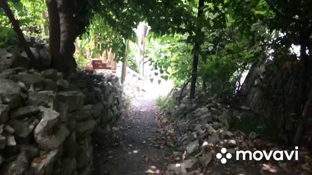 Лазаревское/ пляж Одиссея/ дорога от дома до моря смотреть онлайн