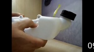 Бензобак прямой для мотокосы запчаст бензокос