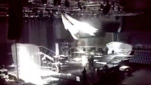 Улетающий проекционный занавес Kabuki