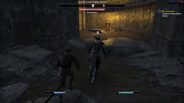 Elder Scrolls Online Khajiit Nightblade Gameplay Ep 6 - Epic Norion Fight смотреть онлайн