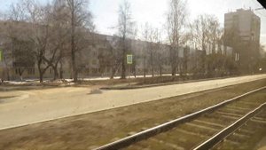 Поездка на трамвае 71-623-02 № 0153 по маршруту №6 Набережные Челны