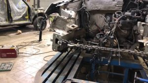 Восстановление геометрии кузова на стапеле