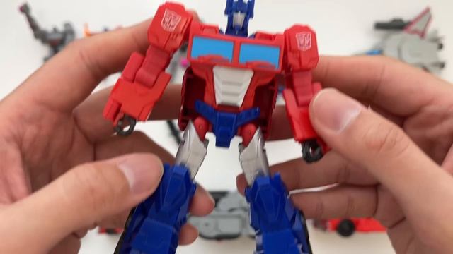 Transformers Cyberverse Optimus Prime Megatron トランスフォーマー 變形金剛