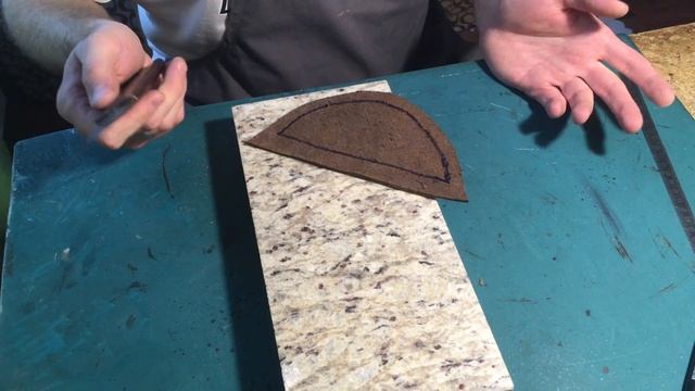 Подготовка кожаных подносков. Leather toe puffs preparation смотреть онлайн