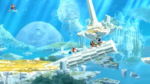 Rayman Legends Уровень "Облако тьмы" (финальный босс)