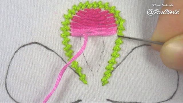 Wow this design, made with lots of love and hard work, lovely #New #HandEmbroidery