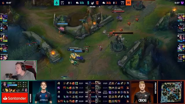 LIDER НА ZED ПРОТИВ FNATIC | ASTRALIS VS FNATIC | LEC SPRING 2023