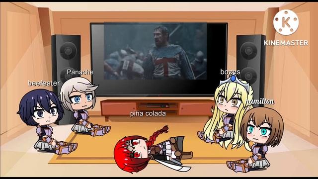 gate reacts to (rose knights) templars and spartans