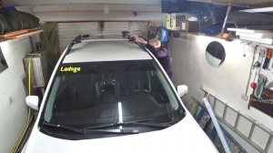 Купил новые поперечены на рейлинги Субару Форестер 5