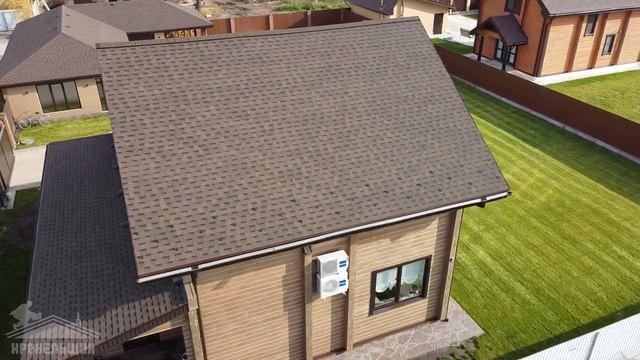 Гибкая битумная черепица Технониколь Shinglas (Шинглас) Ранчо Коричневый Новосибирск. Скатная кровл смотреть онлайн