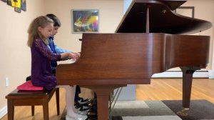 Clowns by David Carr Glover. (Piano duet)