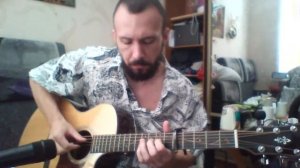 Двигаться - RaiM - ковёр на гитаре с бочкой от Дяди Вовы (простые аккорды без баррэ и текст)