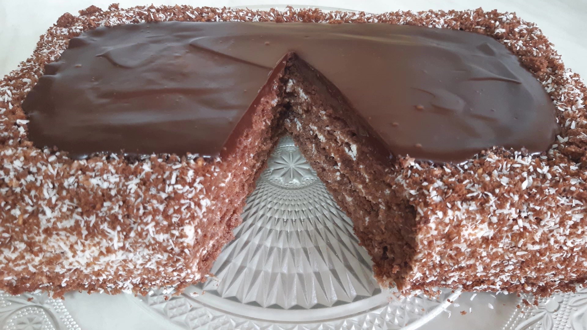 ШОКОЛАДНЫЙ Торт из ДОСТУПНЫХ ПРОДУКТОВ / 1 СТАКАН КЕФИРА / 25 минут и Торт ГОТОВ / Chocolate Cake