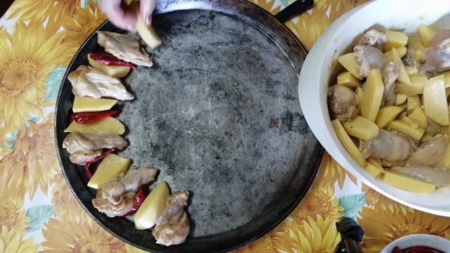 Куриные Крылышки С Картошкой В Духовке! Как Приготовить Вкусный Рецепт