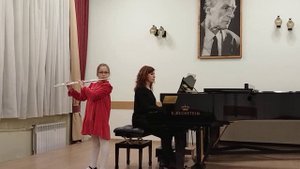А. Гедике "Танец" Михайлова Таисия, флейта, 9 лет