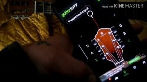 **как быстро настроить гитару с помощью телефона***