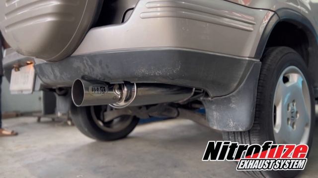 Kakimoto 7 - Spirits chambered muffler with catback exhaust system on Honda CRV - Nitrofuze garage смотреть онлайн
