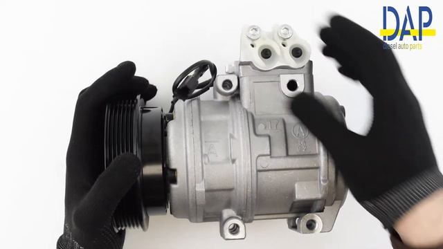 Компрессор кондиционера Хендай Туксон (Hyundai Tucson, Kia Sportage 2) DAP