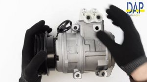 Компрессор кондиционера Хендай Туксон (Hyundai Tucson, Kia Sportage 2) DAP