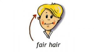 How to Pronounce Fair hair in British English