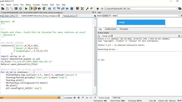 CODING Snippet 007: Moving Averages with Iteration using Python Xarray | MET-RELATED Pep Talk смотреть онлайн