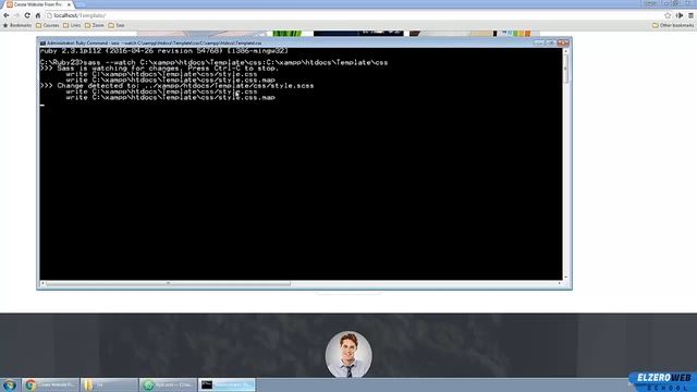 Learn Sass in Arabic #06 - Working in Action смотреть онлайн