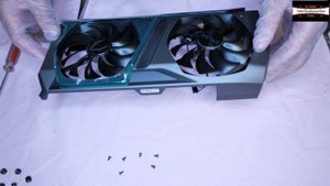 ZOTAC RTX 3070 Amp Holoblack | TEARDOWN / DISASSEMLY | REPASTING & FAN REPLACING TUTORIAL