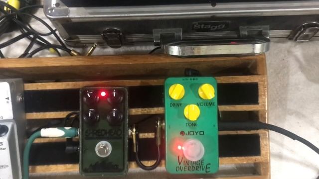 Joyo Vintage OverDrive With ShredHead смотреть онлайн