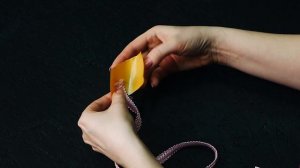 Тесьма шанель, как правильно делать стык.