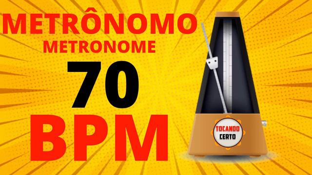 Metrônomo Online | Metrônomo 70 BPM | Metronome 70 BPM смотреть онлайн