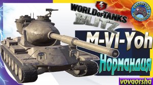 M-VI-Yoh Нормандия 5фрагов Wot Blitz ЛУЧШИЕ РЕПЛЕИ World of Tanks Blitz Replays vovaorsha