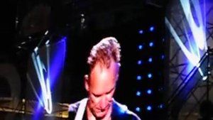 Sting Fragile (guitar solo) Napoli 2006