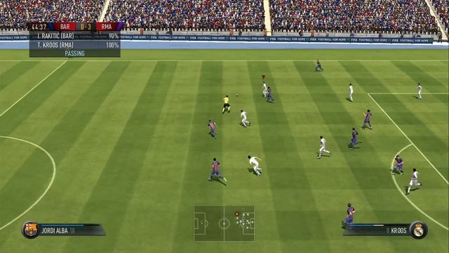 Fifa 17 Barcelona FC vs Real Madrid XBOX 360 Gameplay (English) Fifa 2017 смотреть онлайн