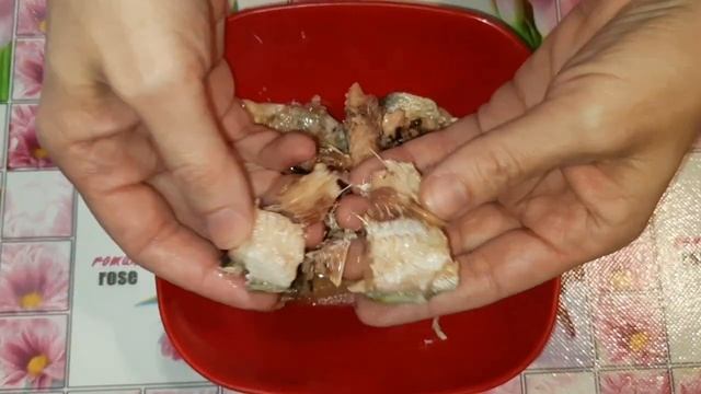 Салат из сардины (намазка на хлеб)