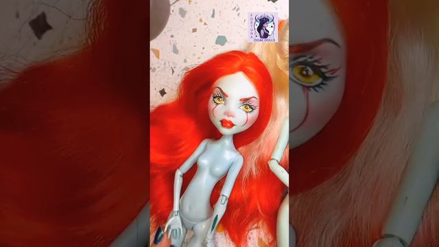 Кукол можно купить в моем тг канале FortunaOOAKDolls🔥 #ооак #ooakdoll #кукла #doll #ooak #монстерха