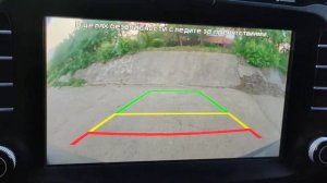 Камера заднего вида китайская на Kia Soul PS