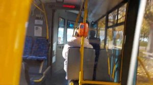 Поездка на автобусе  маз 206 по 250  маршруту спб