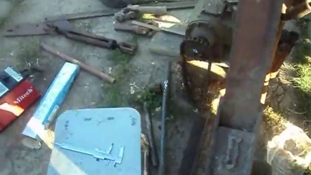 Самодельная картофелекопалка (1 часть)