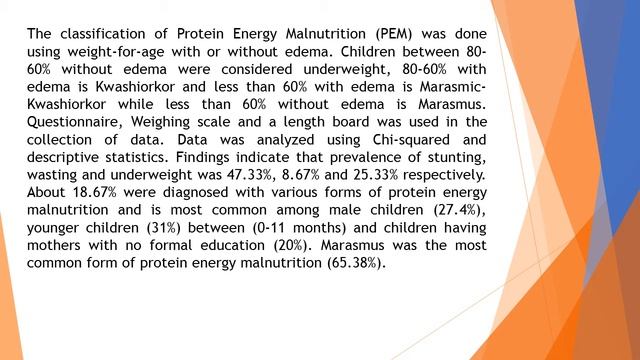 Analysis of Malnutrition and Associated Factors among Under Five Years in Kaura Local Government, K смотреть онлайн