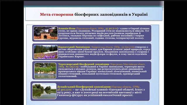 Екологія. Лекція №13.Консервація біорізноманіття